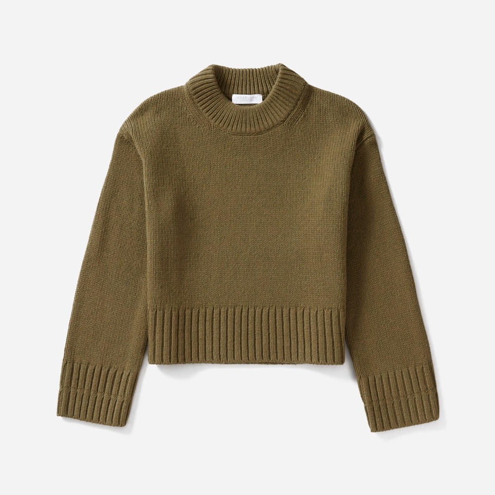 Everlane wool cashmere Square crew